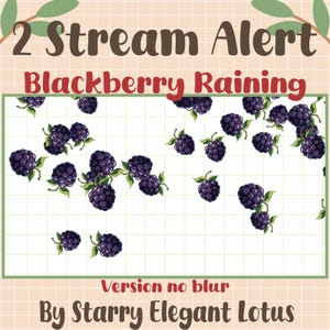 Icono de punto de canal de BlackBerry, recompensas de gestos de monedas de fruta fresca, insignia de bit de suscripción, superposición de bayas de Twitch para Discord, YouTube, Kick Mixer