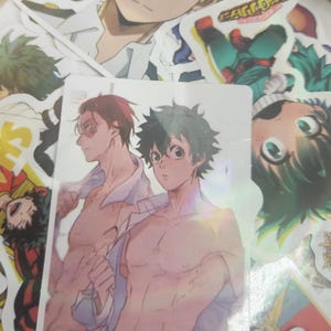 Pegatinas de My Hero Academia, pegatinas de Boku no Hīro Akademia, bolsa sorpresa de My Hero, paquete misterioso de pegatinas de MHA.