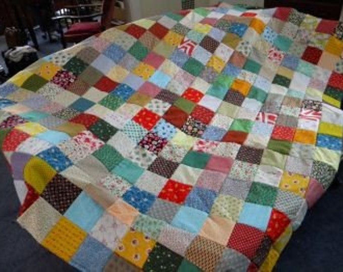 BIGGIE Classic Americana Patchwork Quilt Etsy