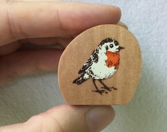 Bird Stamp - Woodland Stamp - Kodomo no Kao