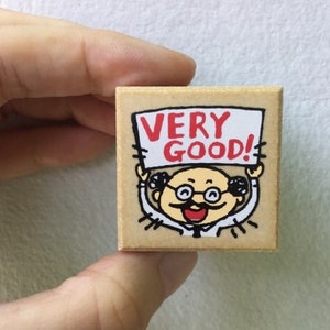 Lehrerstempel - ‘Very Good! Stempel - Japanischer Stempel - Lehrerstempel - Kodomo no Kao
