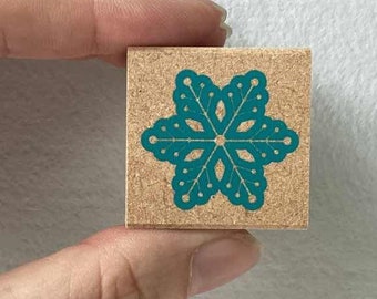 Snowflake  Stamp - Winter Stamp - Kodomo no Kao