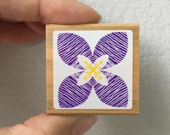 Flower Stamp - Woodland Stamp -  Kodomo no Kao