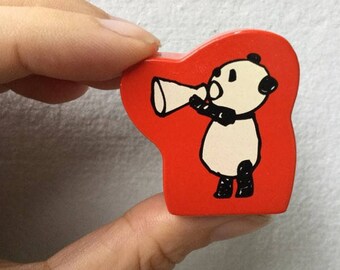 Cute Panda Stamp - Kodomo no Kao - Loudspeaker