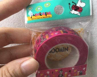 Moomin Masking Tape - 15mm x 15m Funtape - Juice