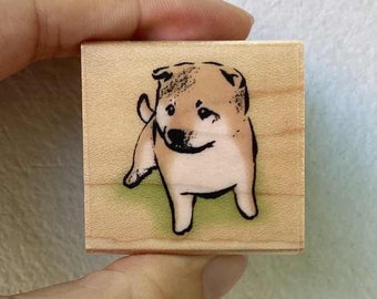 Dog Stamp - Puppy Stamp - Kodomo no Kao