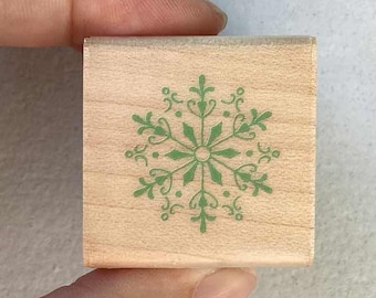 Snowflake  Stamp - Winter Stamp - Kodomo no Kao