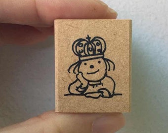 King Stamp - Crown Stamp - Kodomo no Kao - Piccolo Stamp Series