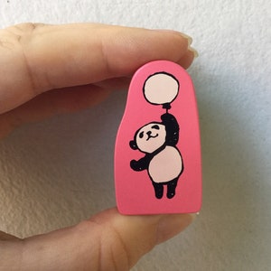 Süßer Panda Stempel - Kodomo no Kao - Ballon Panda