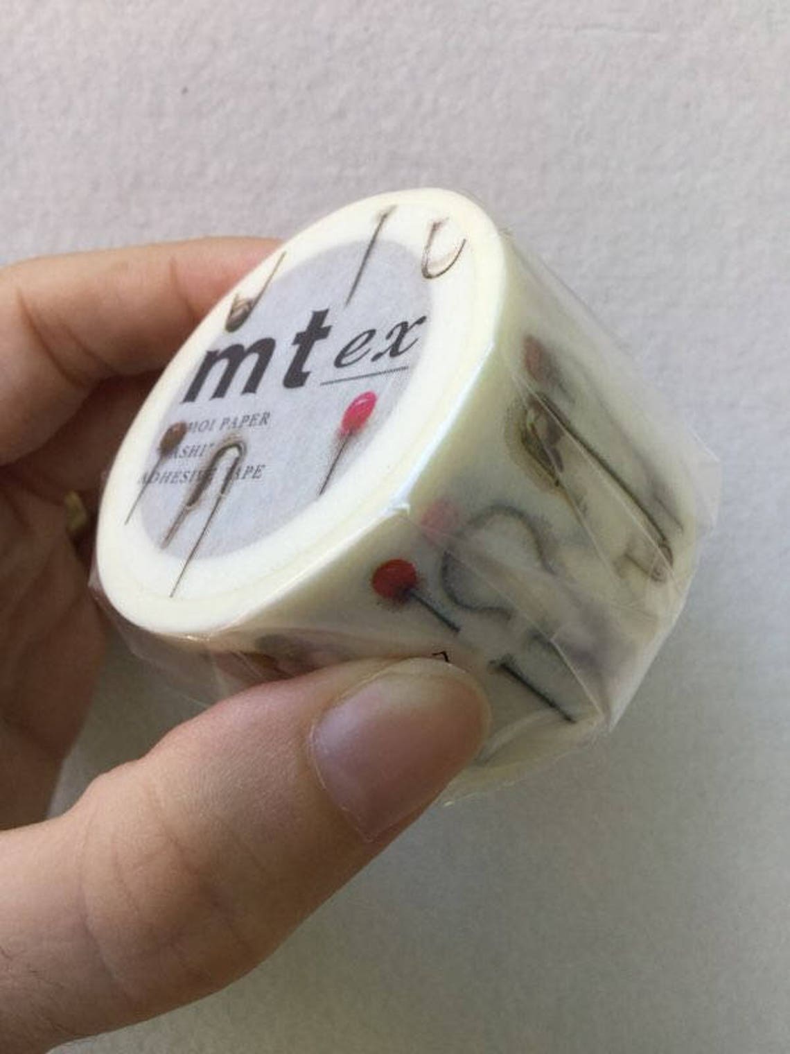 Sewing Washi Tape Wide Washi Needles and Safety Pins Mt Etsy