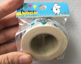 RARE Moomin Masking Tape - Wide Roll 30mm x 15M