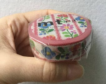 Flower Washi Tape - mt ex - SUMMER 2012 15mm x 10m