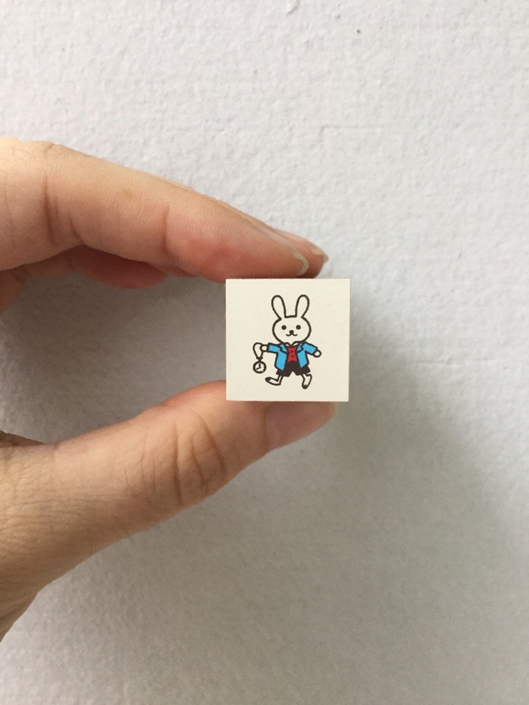 Rabbit Stamp - Kodomo No Kao - Etsy