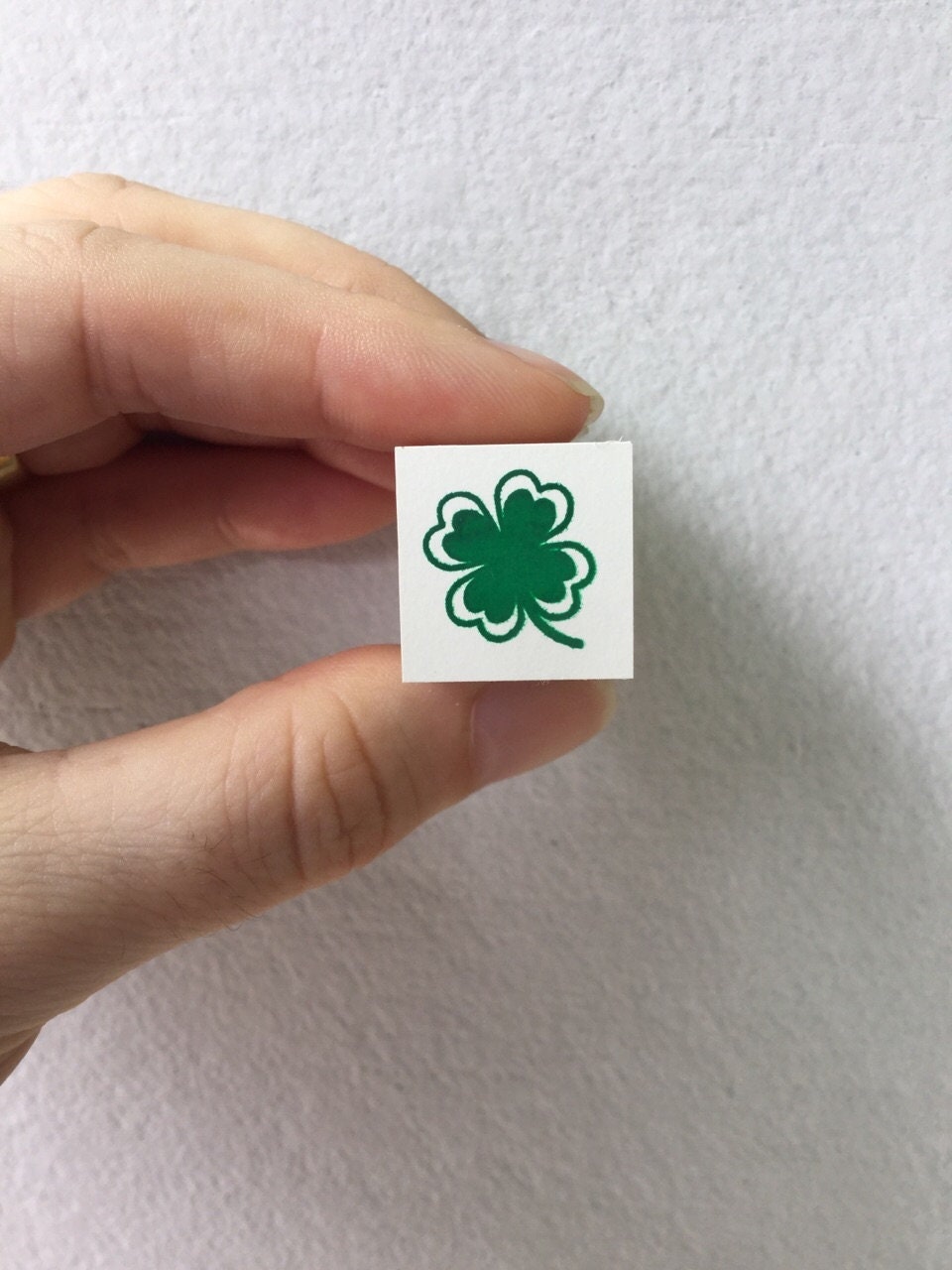 Clover Stamp - Kodomo No Kao - Etsy Canada