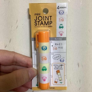 Hund Stundenplan Stempel - Selbstfärbende Mini Gelenkstempel