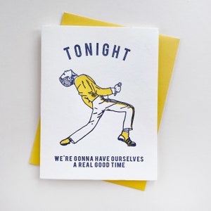 Freddie Birthday - Letterpress Birthday card