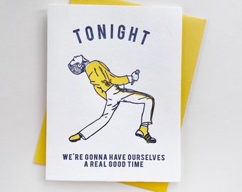 Freddie Birthday - Letterpress verjaardagskaart