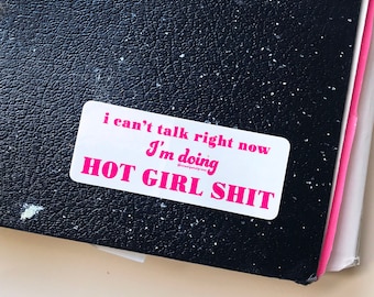 Sticker - Hot Girl Shit