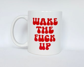 Wake Up Kaffee und Tee Tasse
