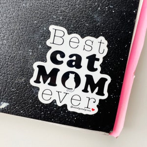 Cat Mom Aufkleber