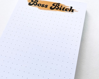 Notepad Listpad - Boss Bitch