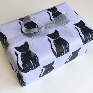 Wrapping Paper - Black Cat