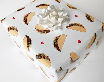 Wrapping Paper - Taco