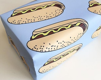Wrapping Paper - Hot Dog