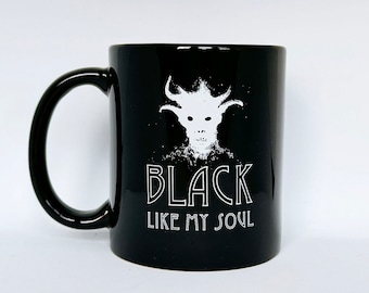 Black Soul koffie- en theemok