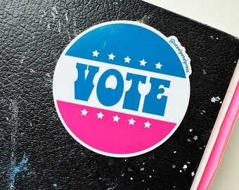 Vote Die-Cut Sticker
