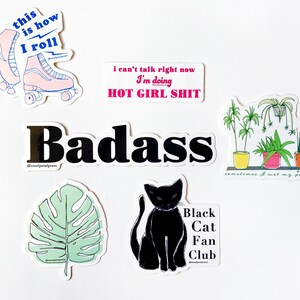 Sticker Black Cat Fan Club image 2