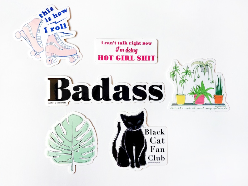 Sticker Black Cat Fan Club image 2