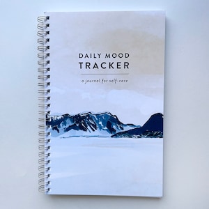 Notebook - Daily Mood Mountains Notebook