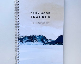 Notebook - Daily Mood Mountains Notebook