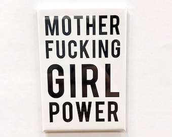 MF Girl Power - Magnet