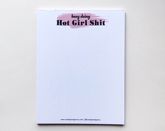 Pocket Notepads - Hot Girl Shit