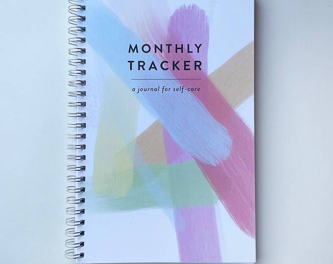 Notebook - Monthly Rainbow Mood Notebook