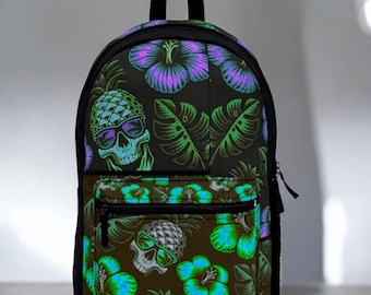 Pineapple Skulls Backpack.