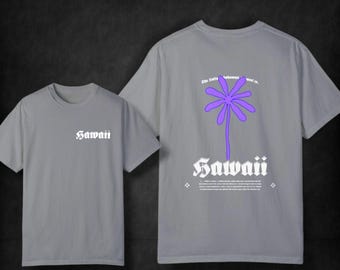 SaltyAlohaHawaii Apparel Co Unisex T-shirt, Vintage Beach Tee, Soft Comfortable Top, Surfing Shirt, Summer Fashion Staple