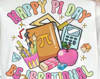 Happy Pi Day Png, Math Teachers Png, Elementary Teacher, Back To School, Math Lover Png, Pi Day Gift, Funny Math