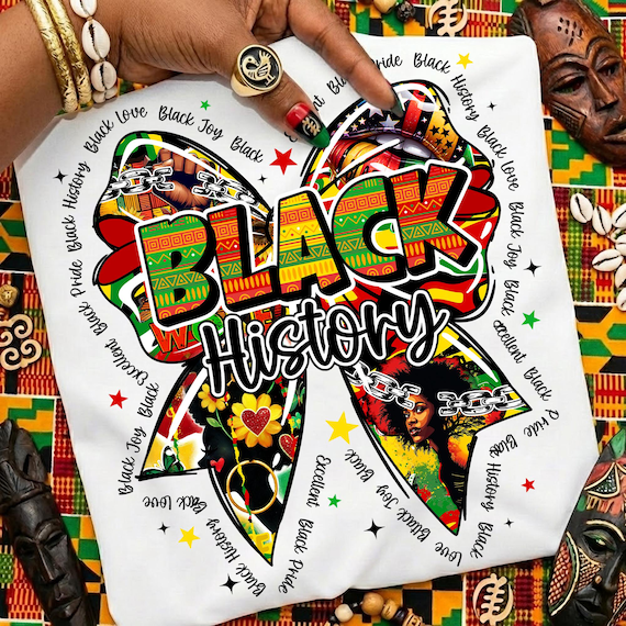 Black History Month Png, Coquette Bow Png, African American Png, Juneteenth Png, Black Pride Png, BHM Sublimation, Culture Png, Digital