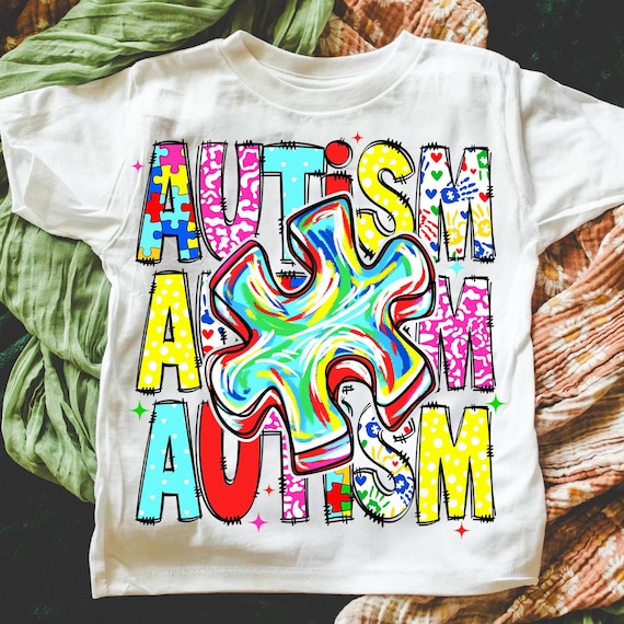 Autism Awareness Png, Autism Png, Brushstroke Png, Puzzle Piece Png, Neurodiversity Png, April Png, Support Png, Autism Support Png