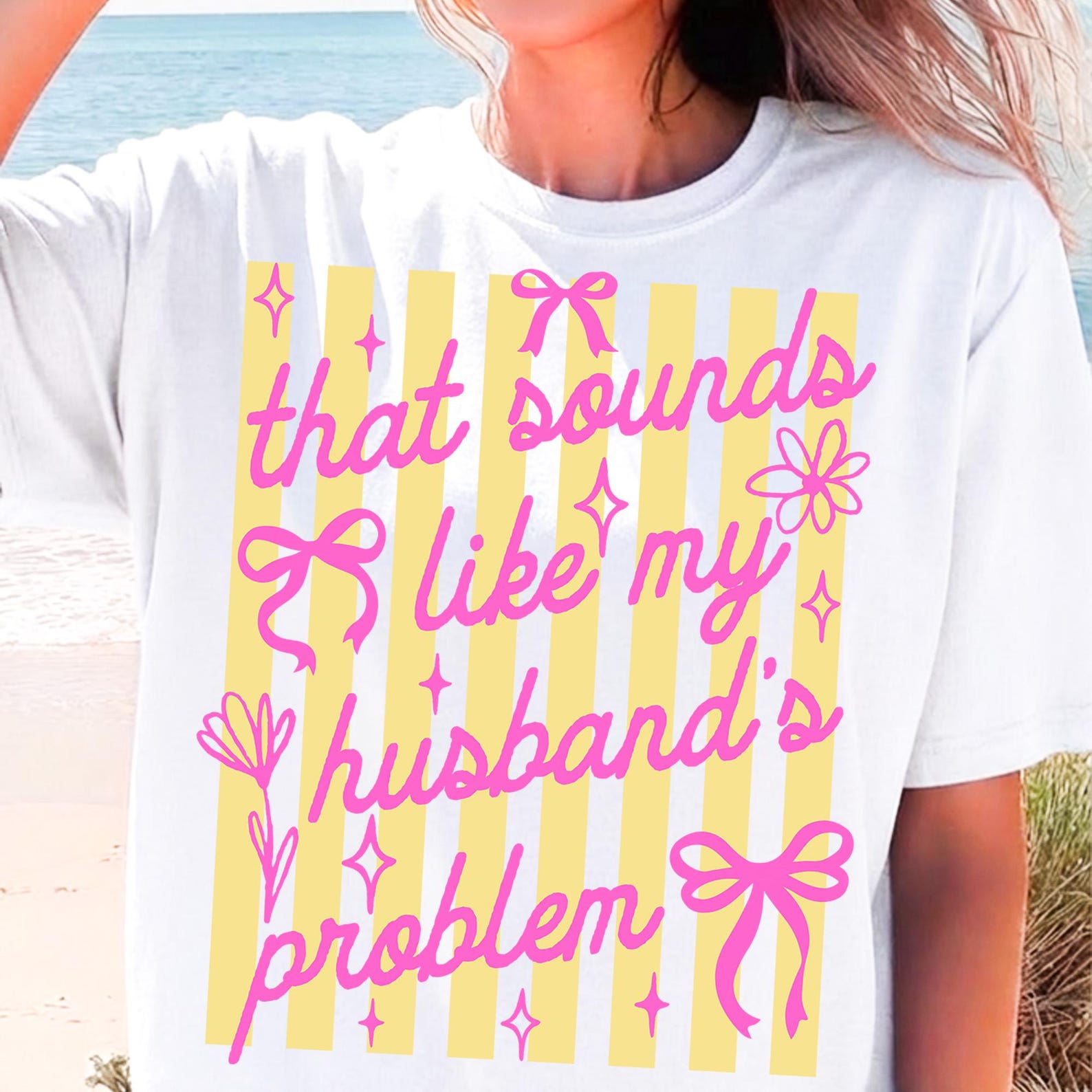 Husband Problem Png, Coquette Bow Png, Striped Wife Png, Preppy Wife ...