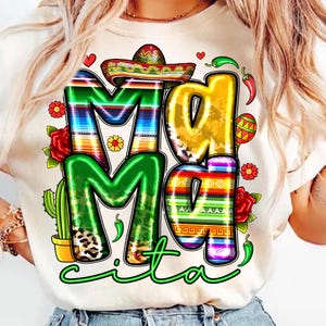 Cinco De Mayo Mamacita Png, Fiesta print léopard Png, Sombrero Fiesta Mama png, Fête mexicaine de vacances png, Taco Tuesday Mamacita png