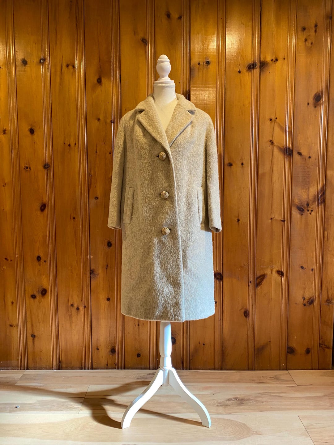 Genuine Lama Fur Virgin Wool Coat main image 0