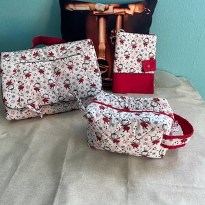 Set de nacimiento para bebé: cambiador portátil, kit acolchado y funda para registro sanitario