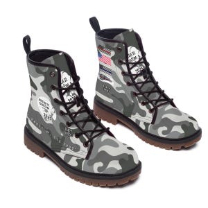 bawlz brand Men&#39;s Short Boots with Area 51 Design - Stylish Comfortable Outdoor Boots for Men