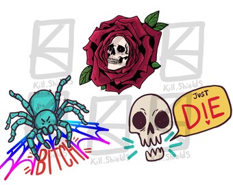 Individual Stickers
