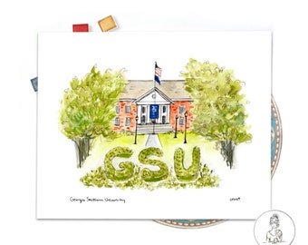 thumbnail image 2 of Georgia Southern Eagles Graduation Banner - 30x40 Inch Licensed College Flag 2 of 12