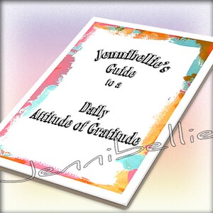 Daily Gratitude Journal Kit by Jennibellie image 3